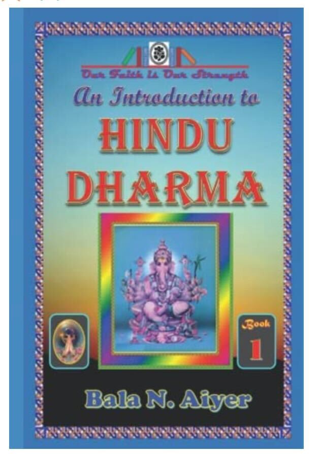 an intruduction to Hindu Dharma book cover
