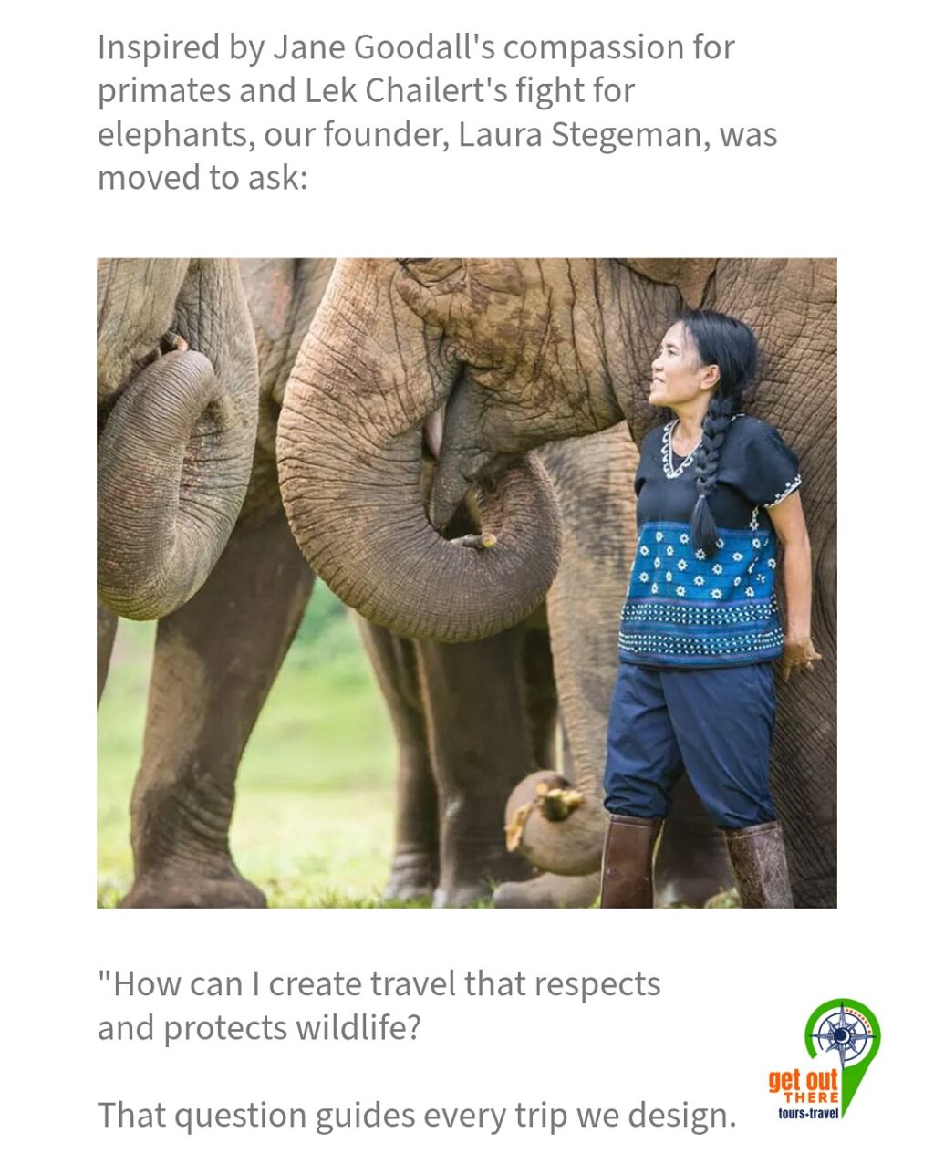 Instagram post from getouttheretours. This post is in position 1.